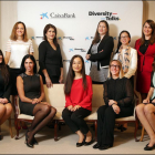 Participantes en el encuentro Diversity Talks de CaixaBank.-JORDI PLAY