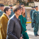 María Gámez a su llegada a la Comandancia de Soria. MARIO TEJEDOR