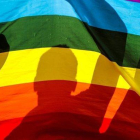 Miles de personas asistieron con banderas y vestidos referentes a la comunidad LGBT-DAI KUROKAWA (EFE)