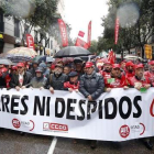 Manifestación por los afectados del ERE de Coca-Cola, el 15 de febrero del 2014 en Madrid.-ARCHIVO / JUAN MANUEL PRATS