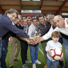 Los jugadores de la Copa del Rey del 96 recordaron la gesta del Numancia-Mario Tejedor