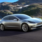 El Model 3 de Tesla, el coche eléctrico que aspira a ser el primero de consumo de masas del mundo.-EFE / TESLA