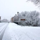 Temporal de frío y nieve en Soria (03/02/2014)