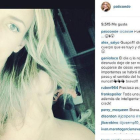 Patricia Conde, y su desnudo en Instagram.-