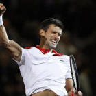 Djokovic celebra la victoria ante Coric.-ALY SONG (REUTERS)