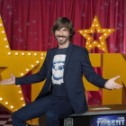 El presentador Santi Millán, en el plató del programa de Tele 5 'Got talent'.-MEDIASET