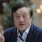 El fundador de Huawei Ren Zhengfei.-AP