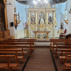 Quintanilla de Tres Barrios ya tiene reparado su templo.-ANA HERNANDO