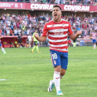 Joselu será el principal peligro del Granada mañana en Los Pajaritos.-Ideal de Granada