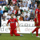 Óscar Díaz y Pedraza en el partido del pasado domingo en Córdoba.-ÁREA 11