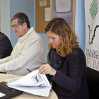 De izquierda a derecha, Alberto Crespo, Luis Rey, Alberto Santamaría, Marta Cáceres y Cristina Antoñanzas.-Mario Tejedor