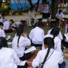 Niños en la escuela en Tailandia.-ADRIÁN FONCILLAS