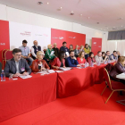 El Comité Autonómico del PSOE de Castilla y León celebrado ayer en Valladolid.-- ICAL