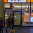 Sucursal de ING en Barcelona.-