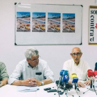 La plataforma Soria Ya informa sobre las próximas movilizaciones para reivindicar la construcción de la Autovía del Duero (A-11).-Santiago Farizano / ICAL