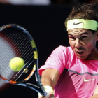 Rafael Nadal durante su partido contra Kevin Anderson en el Abierto de Australia.-Foto: VINCENT THIAN / AP