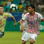 James Rodríguez y la selección colombiana en la Copa América 2019.-EFE