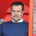 López Garai no se volverá a sentar en el banquillo de Los Pajaritos como entrenador del Numancia.-Valentín Guisande