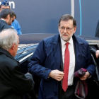 Mariano Rajoy llega al Consejo Europeo que se ha celebrado este jueves en Bruselas.-REUTERS / FRANÇOIS LENOIR