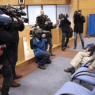 Jorge Verstrynge a su llegada al Juzgado de lo Penal 13 de Madrid, el pasado 24 de enero.-EFE / JAVIER LIZÓN