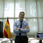 El ministro del Interior, Fernando Grande-Marlaska, en una entrevista.  /-KIKO HUESCA (EFE)