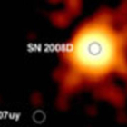 Imagen de la explosión de una supernova.-