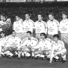 Un once de aquel histórico Numancia de la Copa del 96. C.D. Numancia