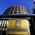 Fachada de la sede del Tribunal Constitucional, en Madrid.-AGUSTÍN CATALÁN