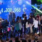 Imagen de la gala 'Inocente, inocente', con el marcador al fondo.-Foto: RTVE