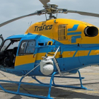 Un helicóptero de la Dirección General de Tráfico. HDS