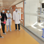 Presentación de los cuatro nuevos puestos estructurales de UCI en el Hospital Santa Bárbara de Soria. -VALENTÍN GUISANDE
