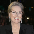 Meryl Streep, en el 'set' de rodaje de 'Los archivos del Pentágono' junto al director Steven Spielberg (Izquierda) y al actor Tom Hanks-/NIKO TAVERNISE