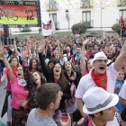 La fiesta llenó las calles de Ólvega-D. M.