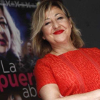 Carmen Machi, en la presentación de 'La puerta abierta' en Barcelona.-EFE / MARTA PÉREZ