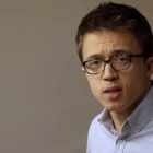 Íñigo Errejón rechaza la fusión de Podemos con IU en rueda de prensa en el Congreso.-EFE