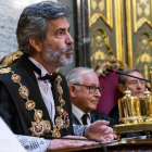 El presidente del Tribunal Supremo, Carlos Lesmes.-RODRIGO JIMÉNEZ