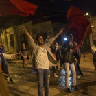 Manifestantes en Tegucigalpa denuncian fraude electoral en Honduras,-/ AP / RODRIGO ABD