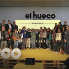 La organización posa para despèdir la primera edición de Presura.-HDS