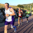 José Ángel Martínez durante la Media Maratón de Soria del año pasado. / ÁLVARO MARTÍNEZ-