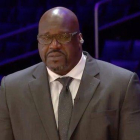 Shaquille O’Neal hablando en televisión sobre Kobe Bryant.-CAPTURA DE PANTALLA/ TNT