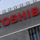 Edificio de la firma Toshiba en Tokio.-TORU YAMANAKA