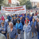 Manifestación de pensionistas en Valladolid en una imagen de archivo-J.M. LOSTAU