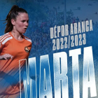 Así presenta el Deportivo Abanca a Marta Charle.