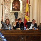 Votación del Pleno de noviembre de 2010 en el que se amortizaba la plaza de la residencia de Navaleno. / V. GUISANDE-