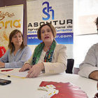Responsables de la Cámara y de Asohtur en la presentación de las jornadas. / A. M. -