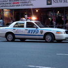 Un coche de la Policía de Nueva York.-