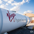 Tubos de prueba de Hyperloop Virgin.-