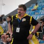 Jordi Lluelles, entrenador del BM Soria. LANZAROTE DEPORTIVA