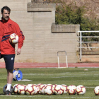 López Garai espera que el Numancia mantenga el buen rendimiento alcanzado en Tenerife.-Valentín Guisande