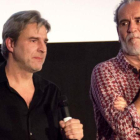 Alberto San Juan y Willy Toledo, en la presentación de El Rey en el Festival de Sevilla-FESTIVAL DE SEVILLA